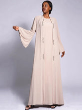 Load image into Gallery viewer, Abaya for Women Chiffon 1 Piece Outwear Cardigan Abayas
