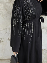 Load image into Gallery viewer, Dubai Elegant Abaya Kebaya- Kaftan Modest
