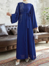 Load image into Gallery viewer, Dubai Elegant Abaya Kebaya- Kaftan Modest
