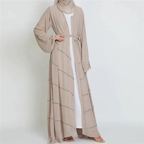 Kimono Abaya Dubai Summer Hijab Dress