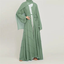 Load image into Gallery viewer, Kimono Abaya Dubai Summer Hijab Dress
