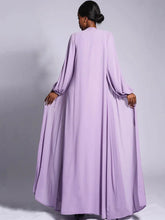 Load image into Gallery viewer, Abaya for Women Chiffon 1 Piece Outwear Cardigan Abayas
